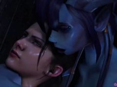 3D SFM [Big Johnson] Draenei banging Zoey hard (NO SOUND)