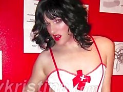 TVKRISTINA- nurses her cock at the sex clinic