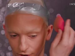 Miz Cracker Shows Her Drag Queen Makeup