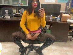 Chrissy Cocoabutter Tranny Crossdresser Sucks Grindr Daddys Cock - Compilation Video - Shemale Sissy