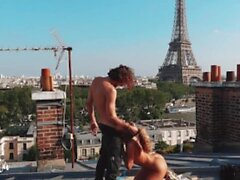 LeoLulu in Paris - Wild public sex with the best view possible! Amateur Couple LeoLulu