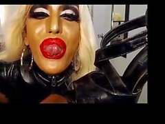 heavy make up tranny squirts