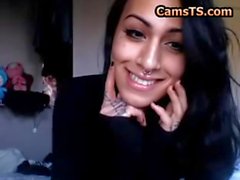 Hot Emo Shemale On Webcam