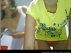 Two latino girls play on cam lusty exhi