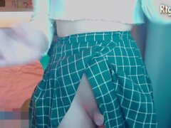 petite russian shemale cutie with tiny cock camshows solo