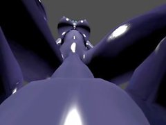 WoW - Reverse POV Blowjob and Balls sucking on Futa Draenei